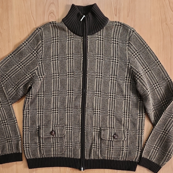 Lauren Ralph Lauren Sweaters - Lauren Ralph Lauren Brown Long Sleeve Full Zip Sweater